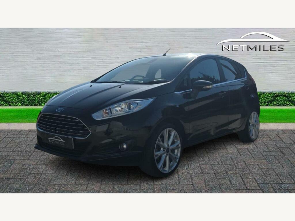 Ford Fiesta 1.0T Ecoboost Titanium Euro 6 Ss AO66ECX Black #3