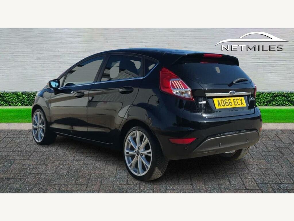 Ford Fiesta 1.0T Ecoboost Titanium Euro 6 Ss AO66ECX Black #4