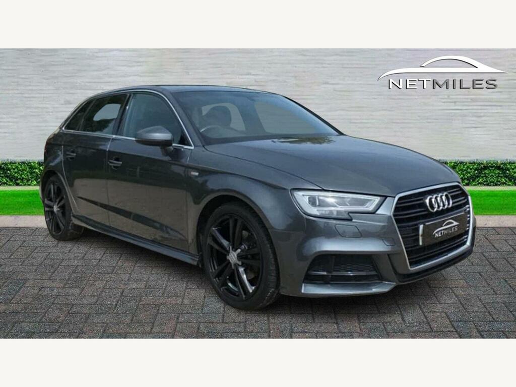 Audi A3 1.5 Tfsi Cod S Line Sportback Euro 6 Ss Grey