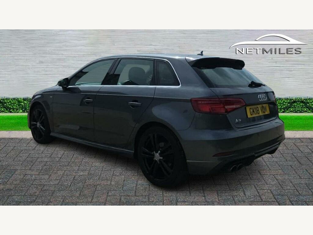Audi A3 1.5 Tfsi Cod S Line Sportback Euro 6 Ss GK18VOM Grey #3