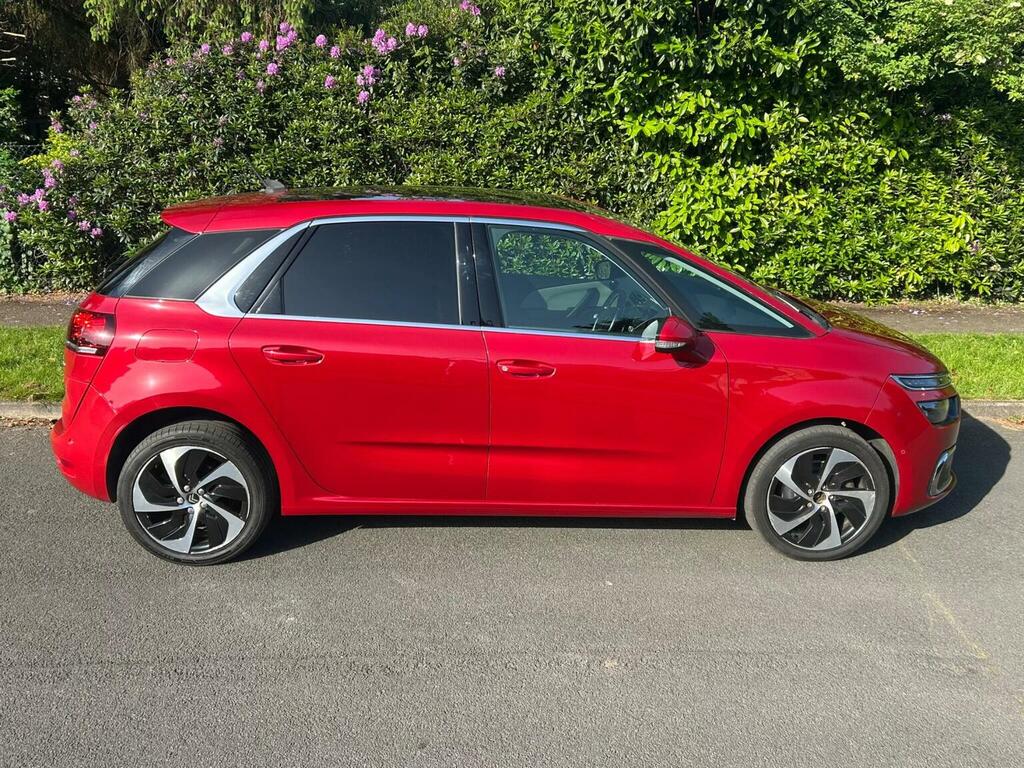 Citroen C4 SpaceTourer Mpv 2.0 Bluehdi Flair Eat8 Euro 6 Ss 2018 KY68BUP Red #5