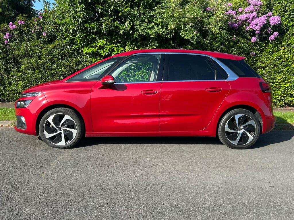 Citroen C4 SpaceTourer Mpv 2.0 Bluehdi Flair Eat8 Euro 6 Ss 2018 KY68BUP Red #2