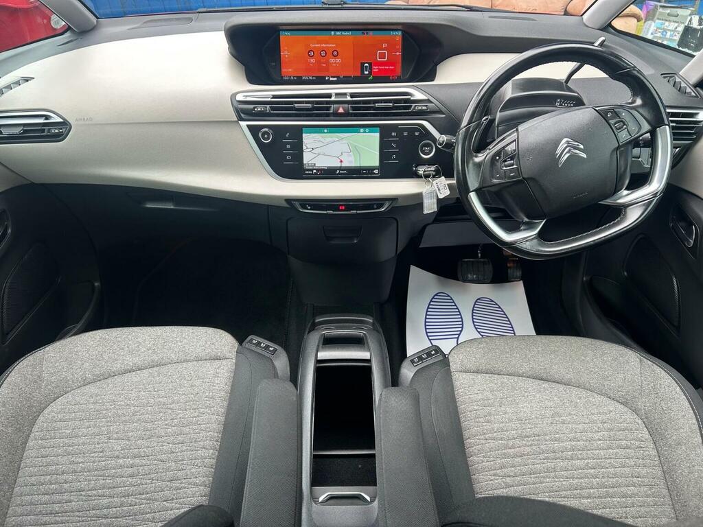Citroen C4 SpaceTourer Mpv 2.0 Bluehdi Flair Eat8 Euro 6 Ss 2018 KY68BUP Red #3