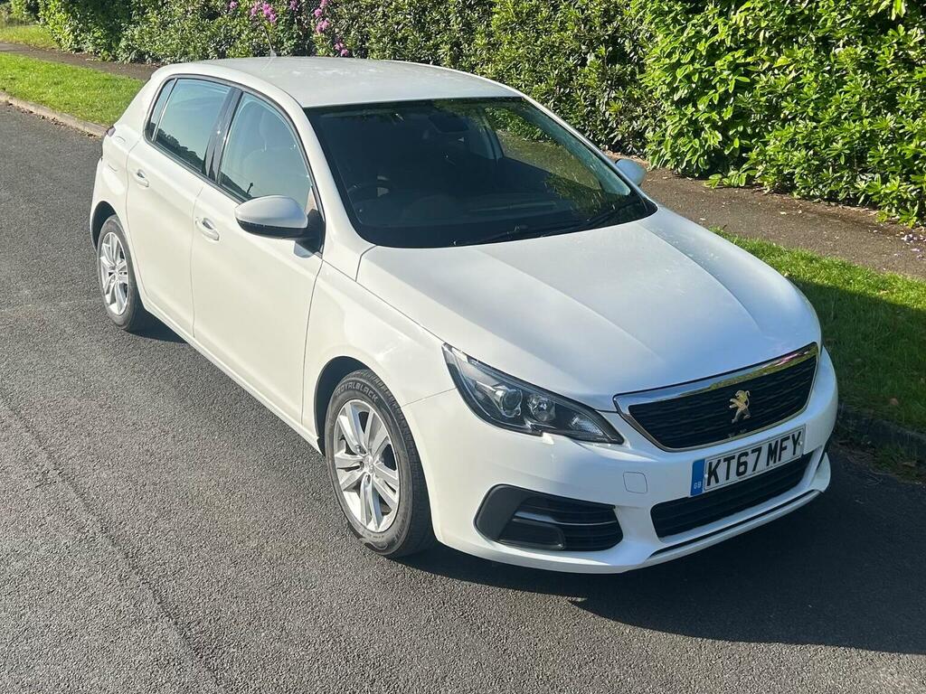 Peugeot 308 Hatchback 1.2 Puretech Active Euro 6 Ss 20 White