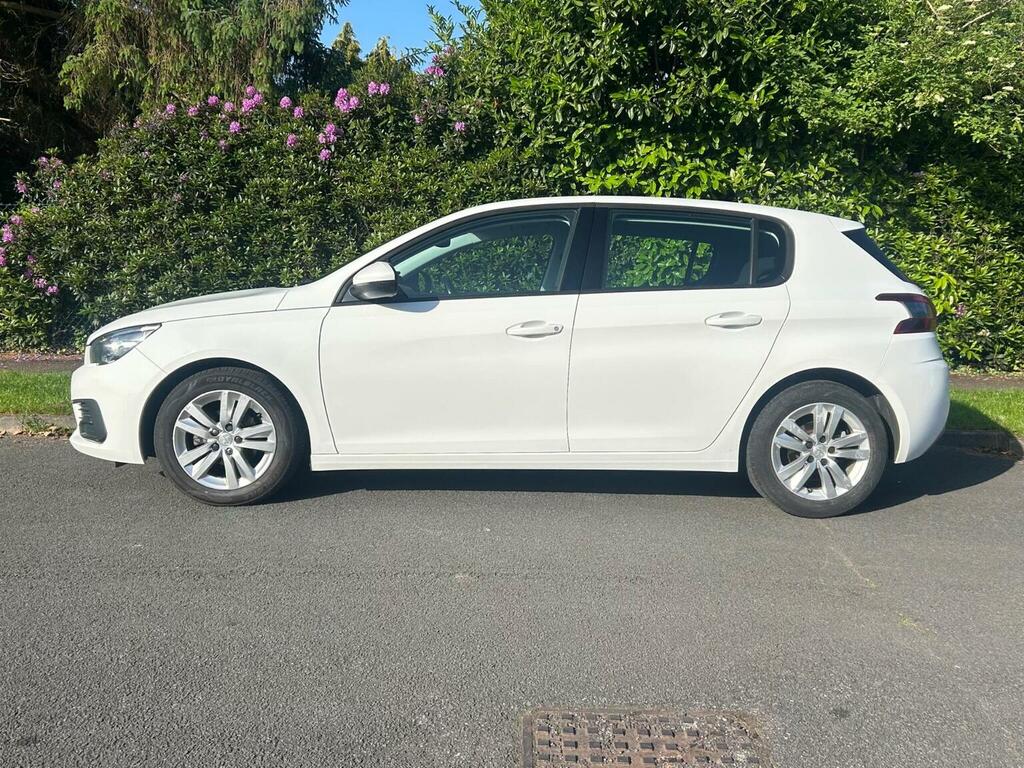 Peugeot 308 Hatchback 1.2 Puretech Active Euro 6 Ss 20 KT67MFY White #2