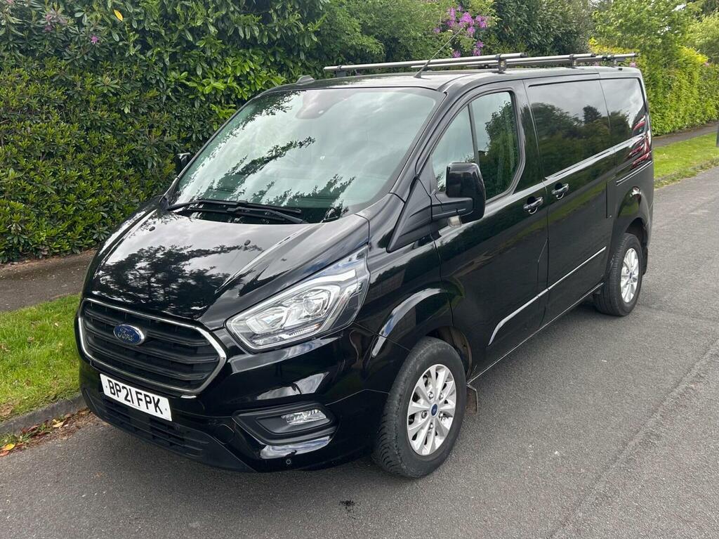 Ford Transit Custom Panel Van 2.0 280 Ecoblue Limited L1 H1 Euro 6 S BP21FPK Black #6