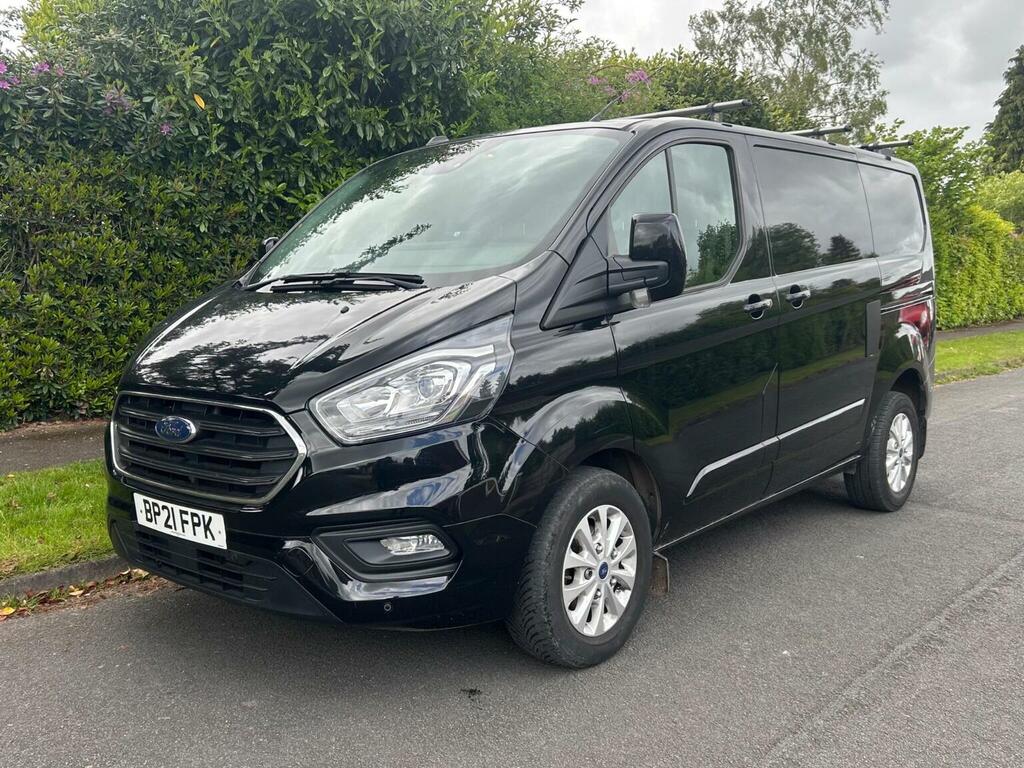 Ford Transit Custom Panel Van 2.0 280 Ecoblue Limited L1 H1 Euro 6 S BP21FPK Black #5