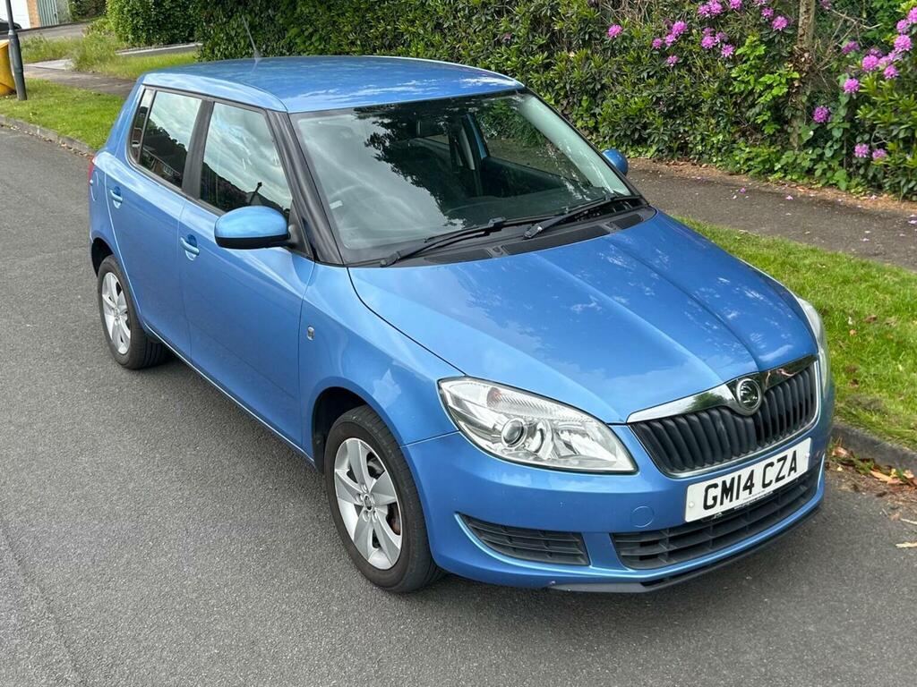 Skoda Fabia Hatchback 1.2 Tsi Se Euro 5 201414 Blue