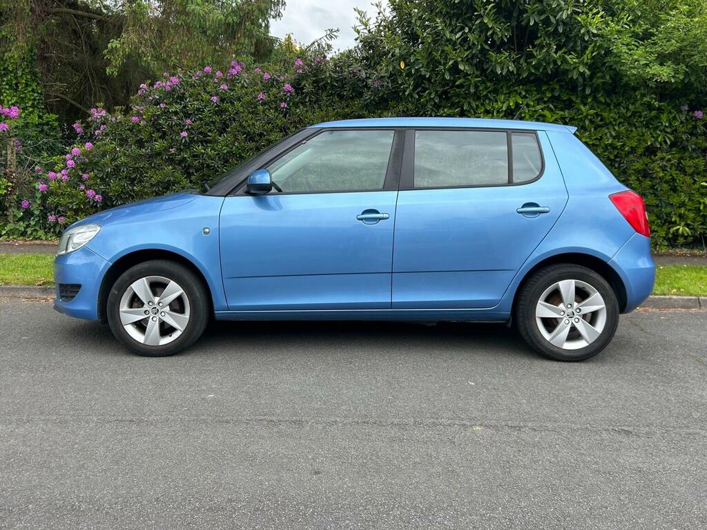 Skoda Fabia Hatchback 1.2 Tsi Se Euro 5 201414 GM14CZA Blue #2