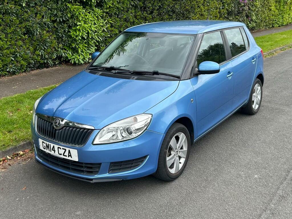 Skoda Fabia Hatchback 1.2 Tsi Se Euro 5 201414 GM14CZA Blue #6