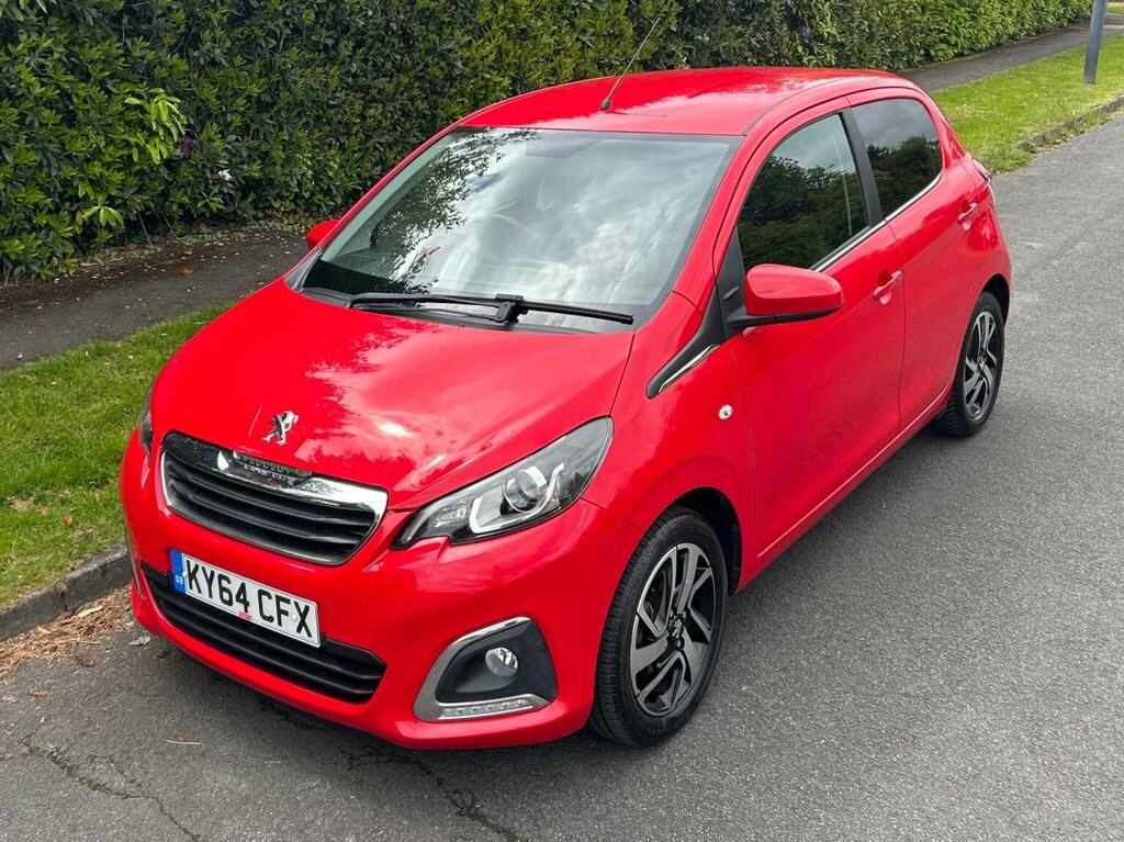 Peugeot 108 Hatchback 1.2 Vti Puretech Allure Euro 5 2015 KY64CFX Red #6