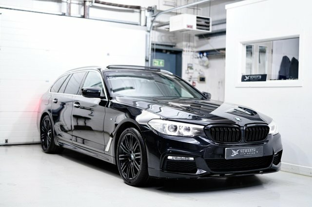 BMW 5 Series 2.0 520D M Sport Touring Xdrive Euro 6 S S YK67HBZ Black #5