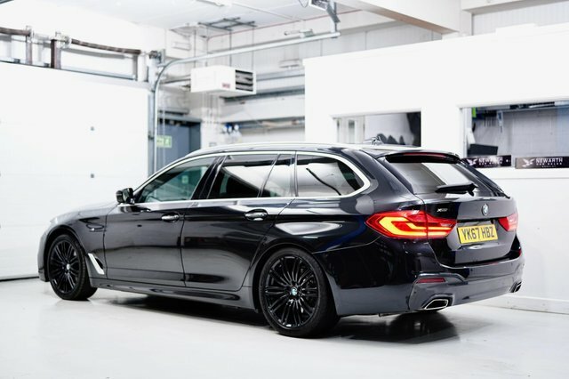 BMW 5 Series 2.0 520D M Sport Touring Xdrive Euro 6 S S YK67HBZ Black #2