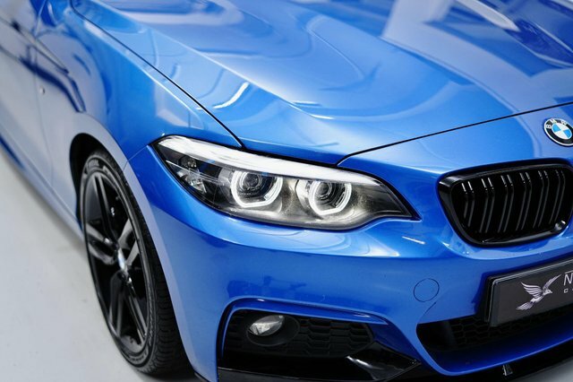 BMW 2 Series 2.0 218D M Sport Euro 6 S S EU68YGH Blue #6