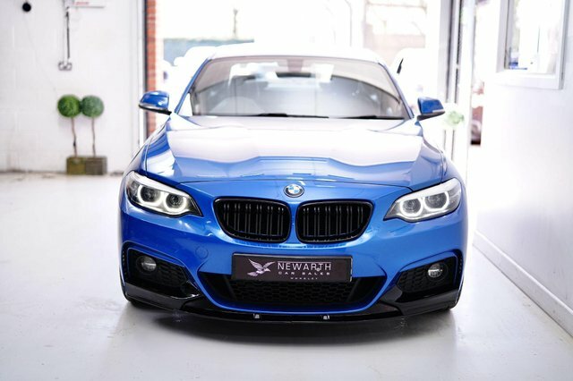 BMW 2 Series 2.0 218D M Sport Euro 6 S S EU68YGH Blue #4