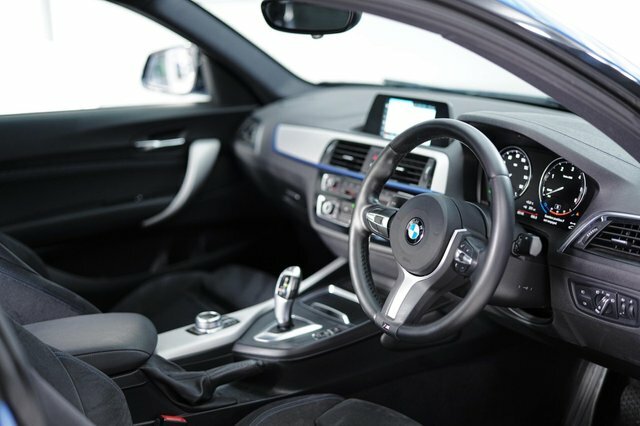 BMW 2 Series 2.0 218D M Sport Euro 6 S S EU68YGH Blue #3