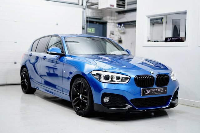 BMW 1 Series 1.5 116D M Sport Hatchback Euro 6 BL67PFJ Blue #4
