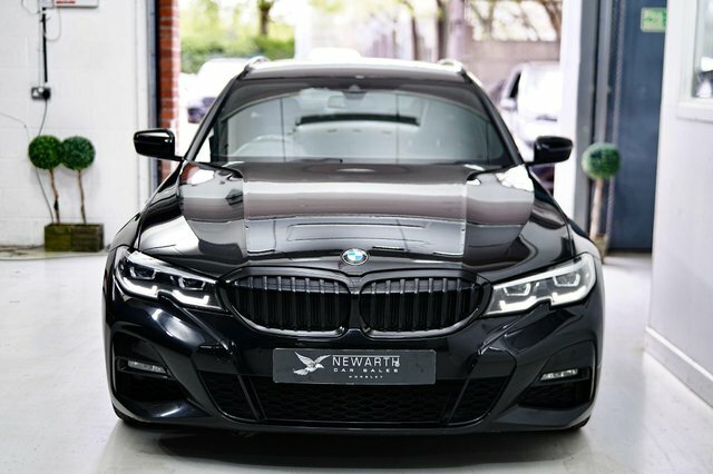 BMW 3 Series 2.0 318D M Sport Touring Euro 6 S AF22UJN Black #5