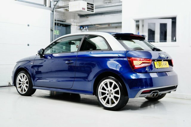 Audi A1 1.4 Tfsi S Line Hatchback Euro 6 RO15KHY Blue #2