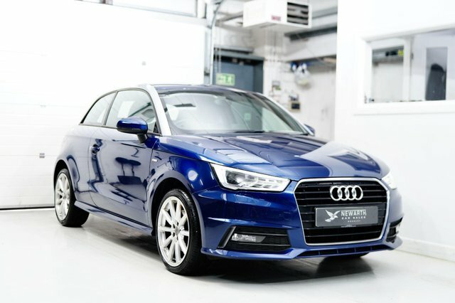 Audi A1 1.4 Tfsi S Line Hatchback Euro 6 RO15KHY Blue #4