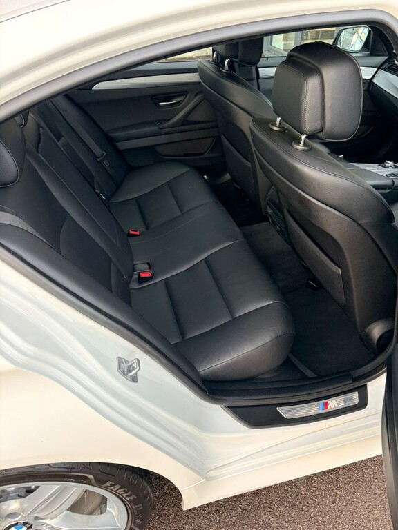 BMW 5 Series 3.0 535D M Sport Saloon White #5
