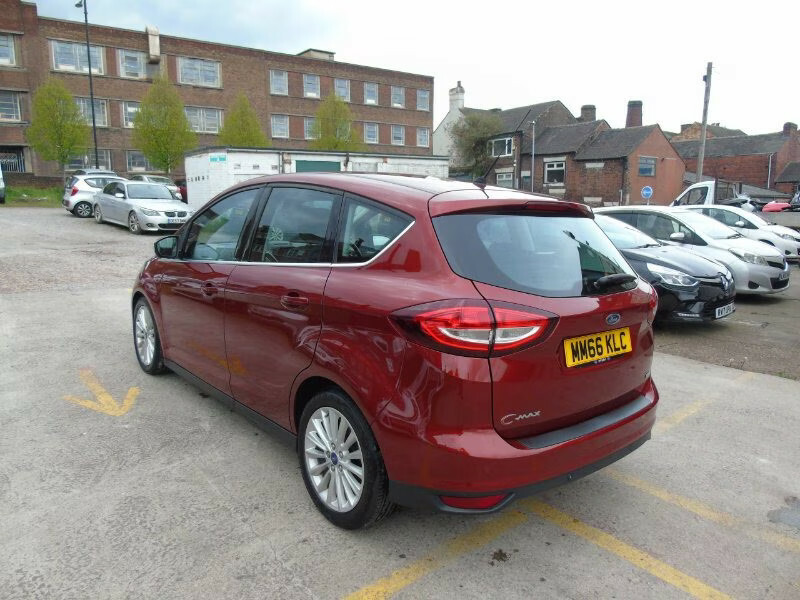 Ford C-Max 1.0 Ecoboost 125 Titanium Mpv MM66KLC Red #4