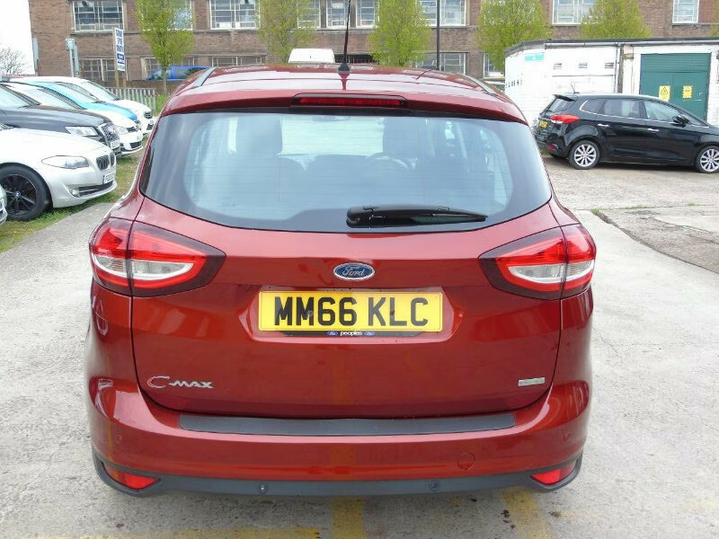 Ford C-Max 1.0 Ecoboost 125 Titanium Mpv MM66KLC Red #5
