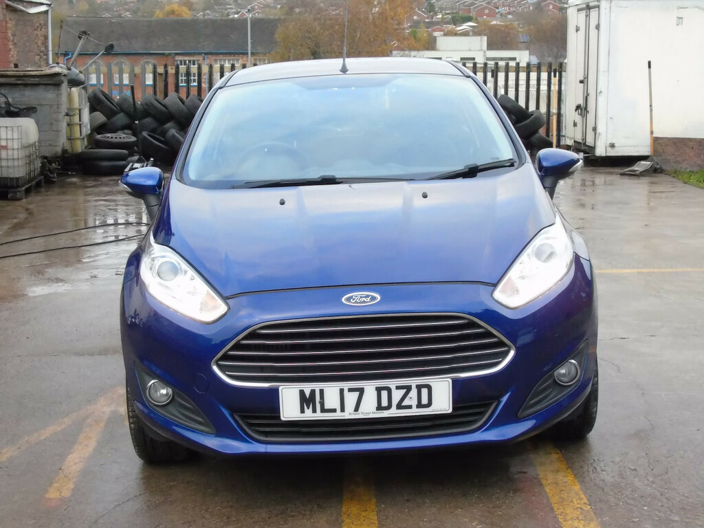 Ford Fiesta 1.0 Ecoboost Zetec Hatchback ML17DZD Blue
