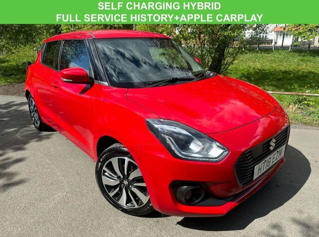 Suzuki Swift 1.0 Boosterjet Shvs Sz5 Hatchback Hybri Red