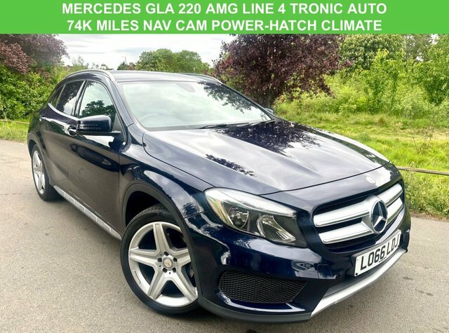 Mercedes-Benz GLA Class 2.1 Gla220d Amg Line Suv 7G-dct 4Matic Blue