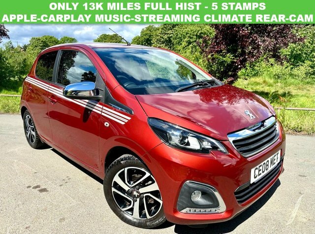 Peugeot 108 1.0 Collection Hatchback 2 Tronic Euro Red #2
