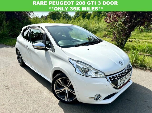 Peugeot 208 1.6 Thp Gti Hatchback Euro 5 20 White