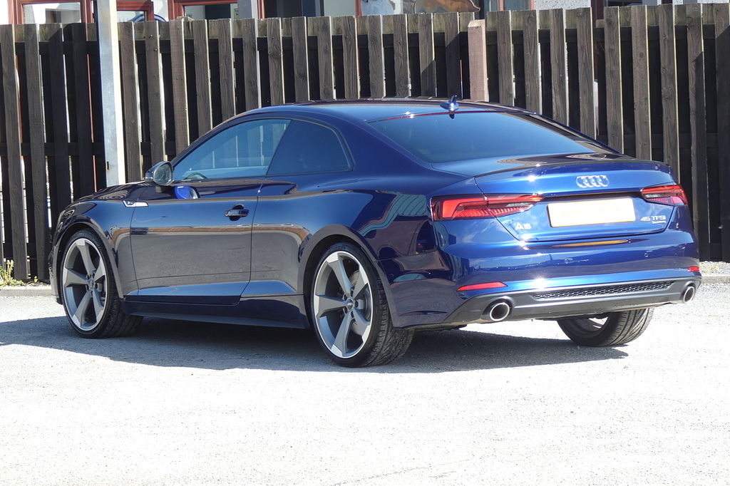Audi A5 2.0 Tfsi 45 Black Edition Coupe S Troni MJ19TJO Blue #4