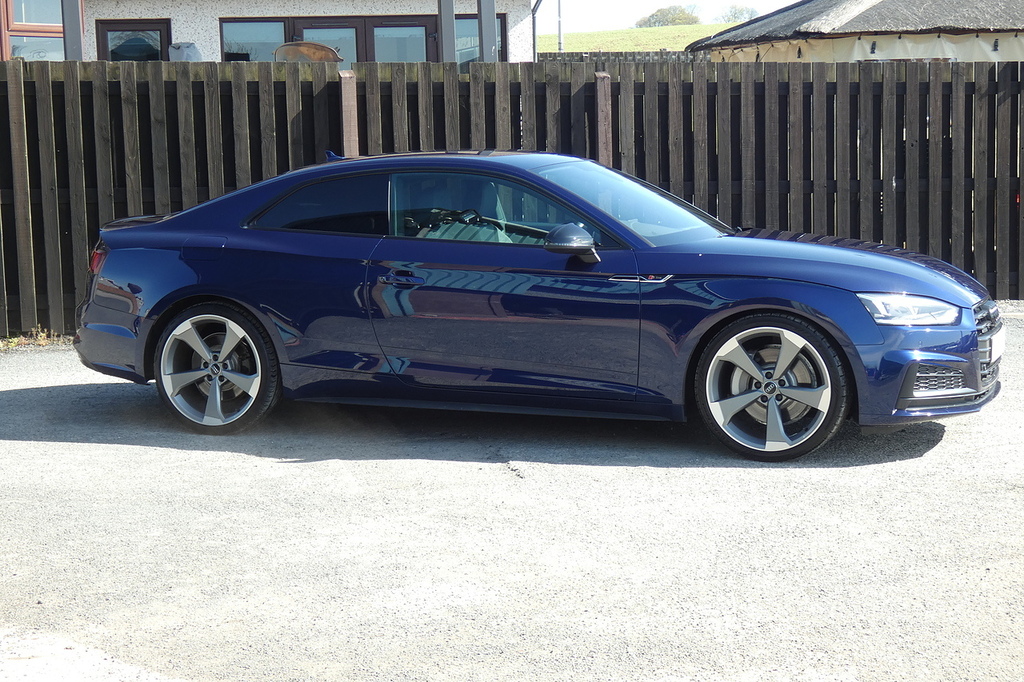 Audi A5 2.0 Tfsi 45 Black Edition Coupe S Troni MJ19TJO Blue #2