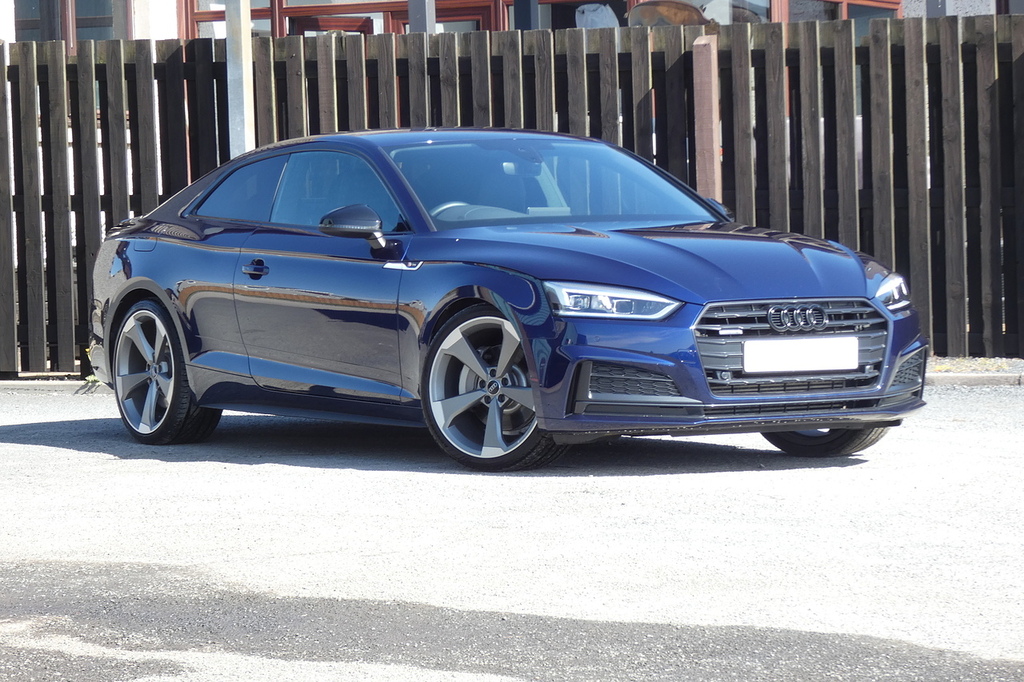 Audi A5 2.0 Tfsi 45 Black Edition Coupe S Troni Blue