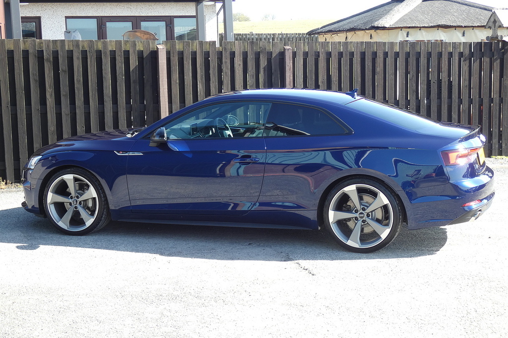 Audi A5 2.0 Tfsi 45 Black Edition Coupe S Troni MJ19TJO Blue #5