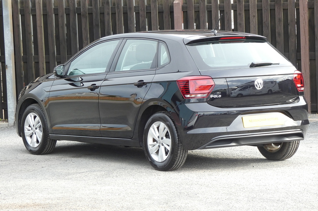 Volkswagen Polo 1.0 Tsi Gpf Se Hatchback Euro 6 SC19YXN Black #4