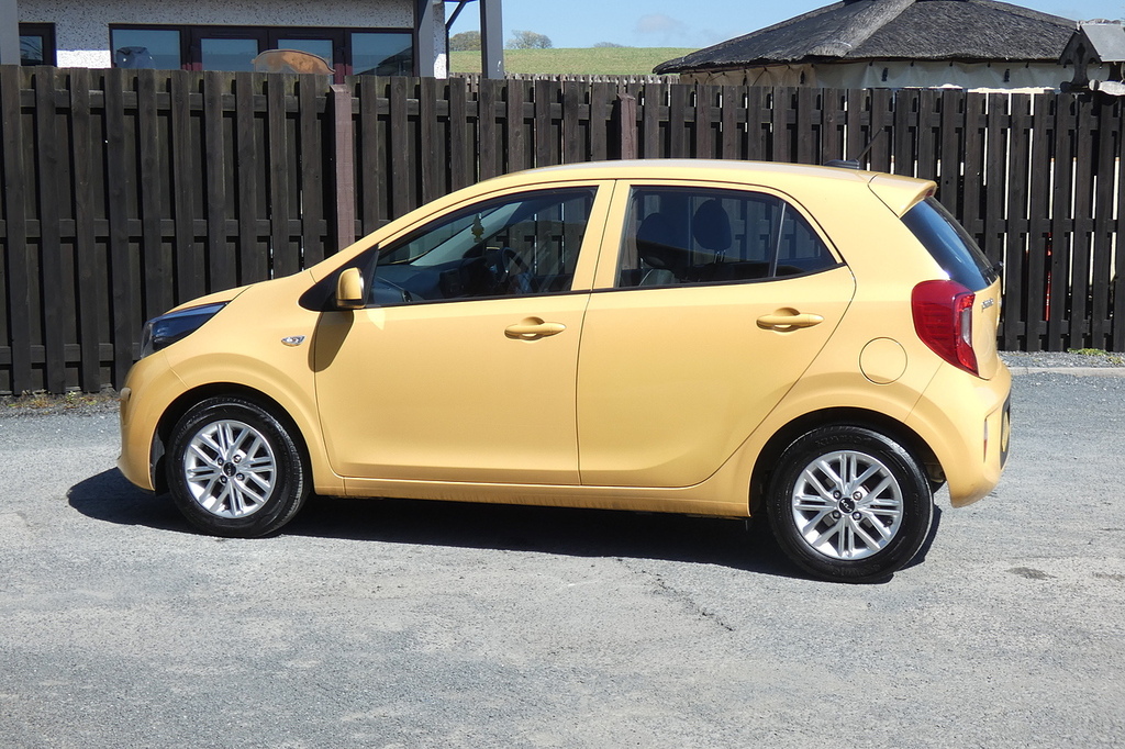 Kia Picanto 1.0 Dpi 2 Hatchback Euro 6 S S SW23EHS Yellow #5