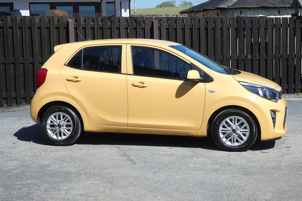 Kia Picanto 1.0 Dpi 2 Hatchback Euro 6 S S SW23EHS Yellow #2