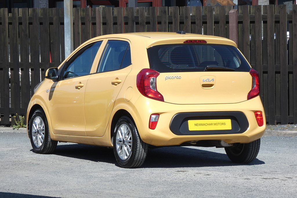 Kia Picanto 1.0 Dpi 2 Hatchback Euro 6 S S SW23EHS Yellow #4