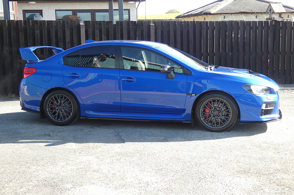 Subaru WRX STI 2.5T Type Uk Saloon 4Wd Euro 6 Blue #2