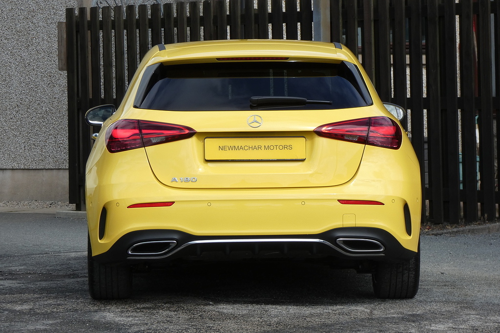 Mercedes-Benz A Class 1.3 A180h Mhev Amg Line Premium Hatchback Pe SV23JXM Yellow #3