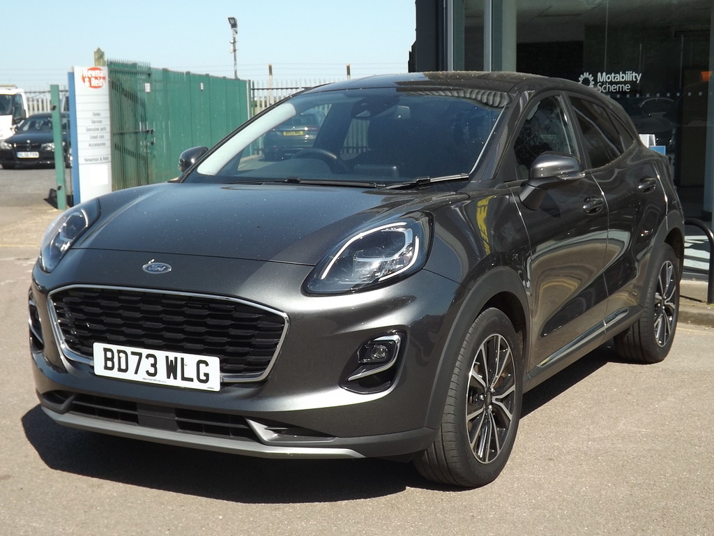 Ford Puma T Ecoboost Mhev Titanium Grey