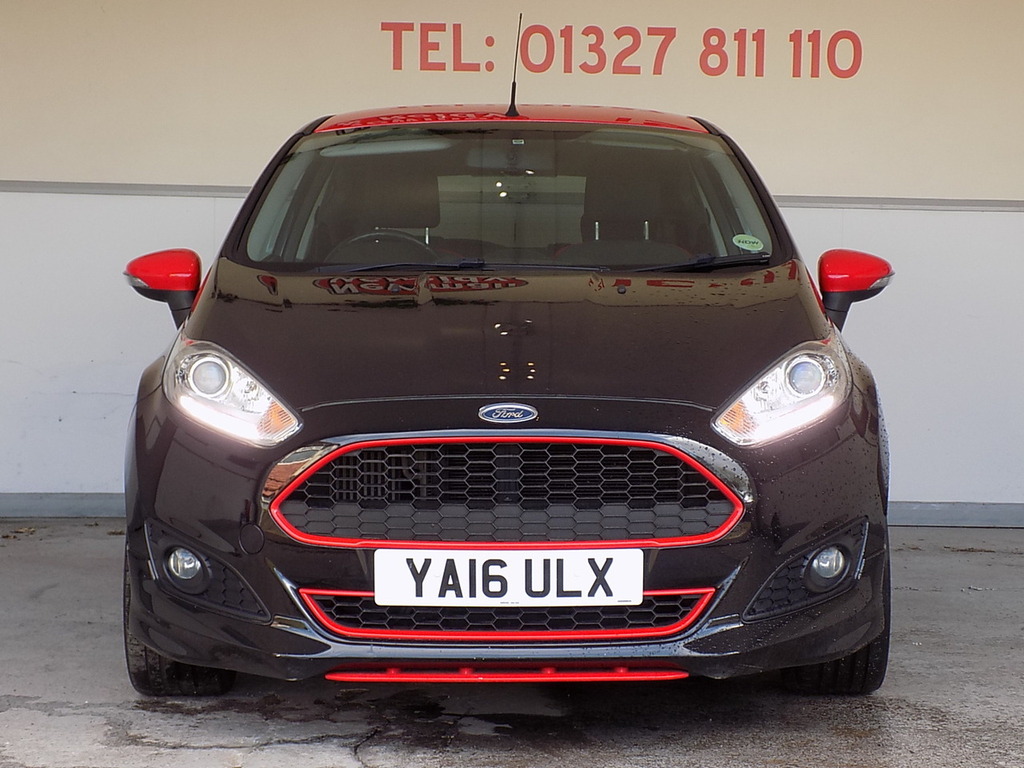 Ford Fiesta T Ecoboost Zetec S YA16ULX Black #2