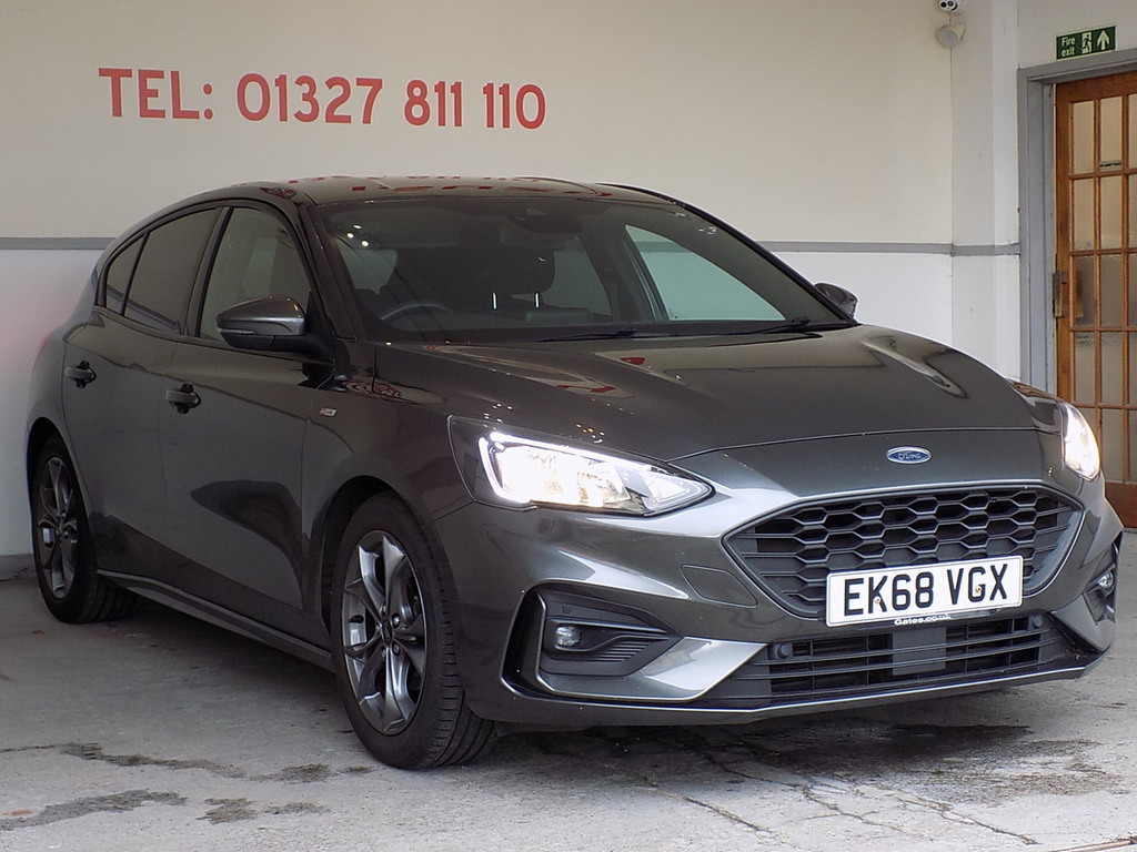 Ford Focus T Ecoboost St-line EK68VGX Grey #3