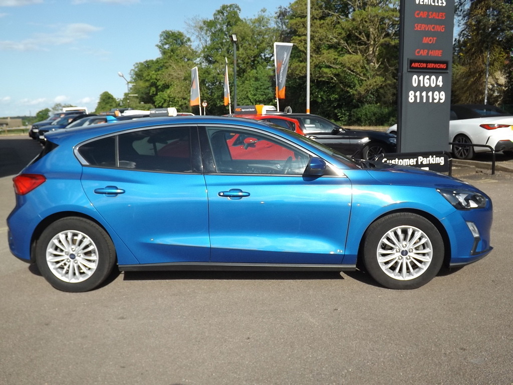 Ford Focus T Ecoboost Titanium EP19KLO Blue #4
