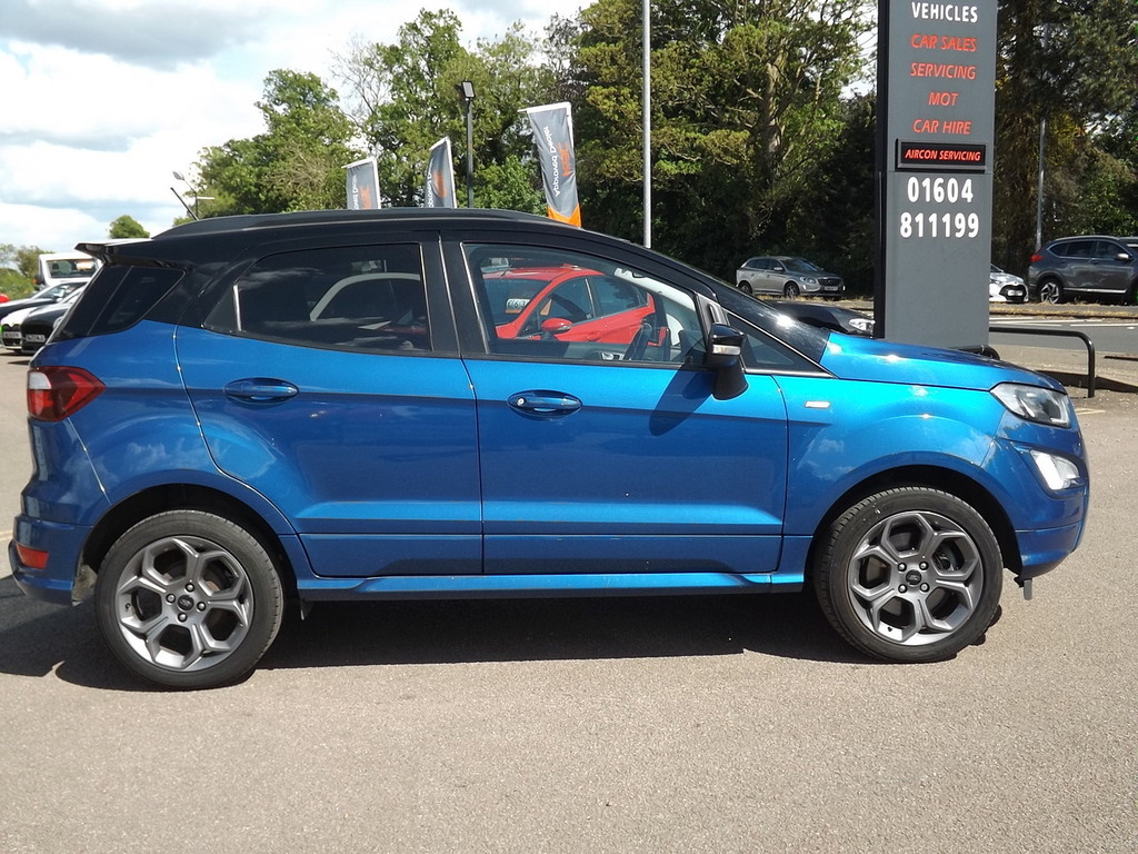 Ford Ecosport T Ecoboost St-line EJ18ZXX Blue #4