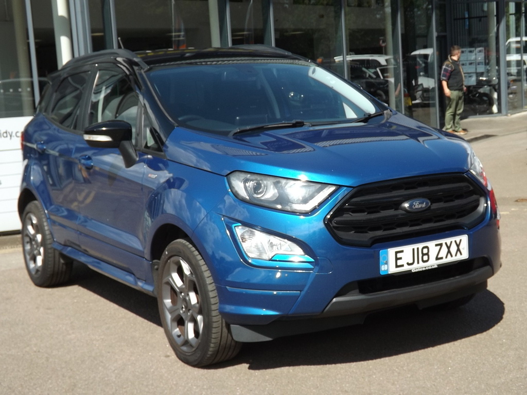 Ford Ecosport T Ecoboost St-line EJ18ZXX Blue #3