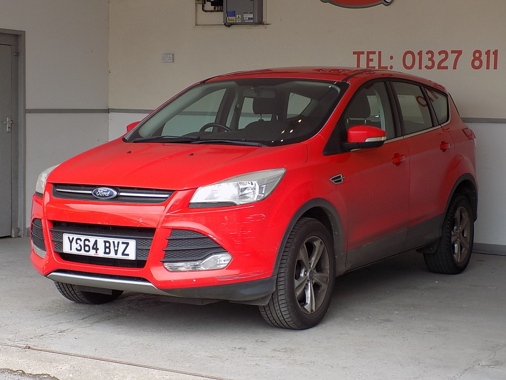 Ford Kuga Tdci Zetec Red