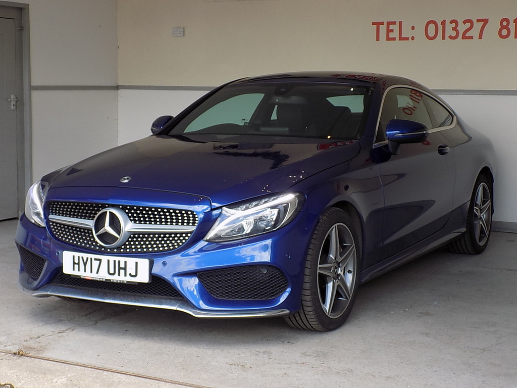 Mercedes-Benz C Class C220d Amg Line Blue